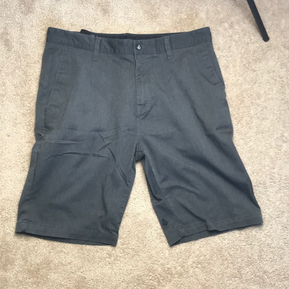 Dark grey Volcom shorts